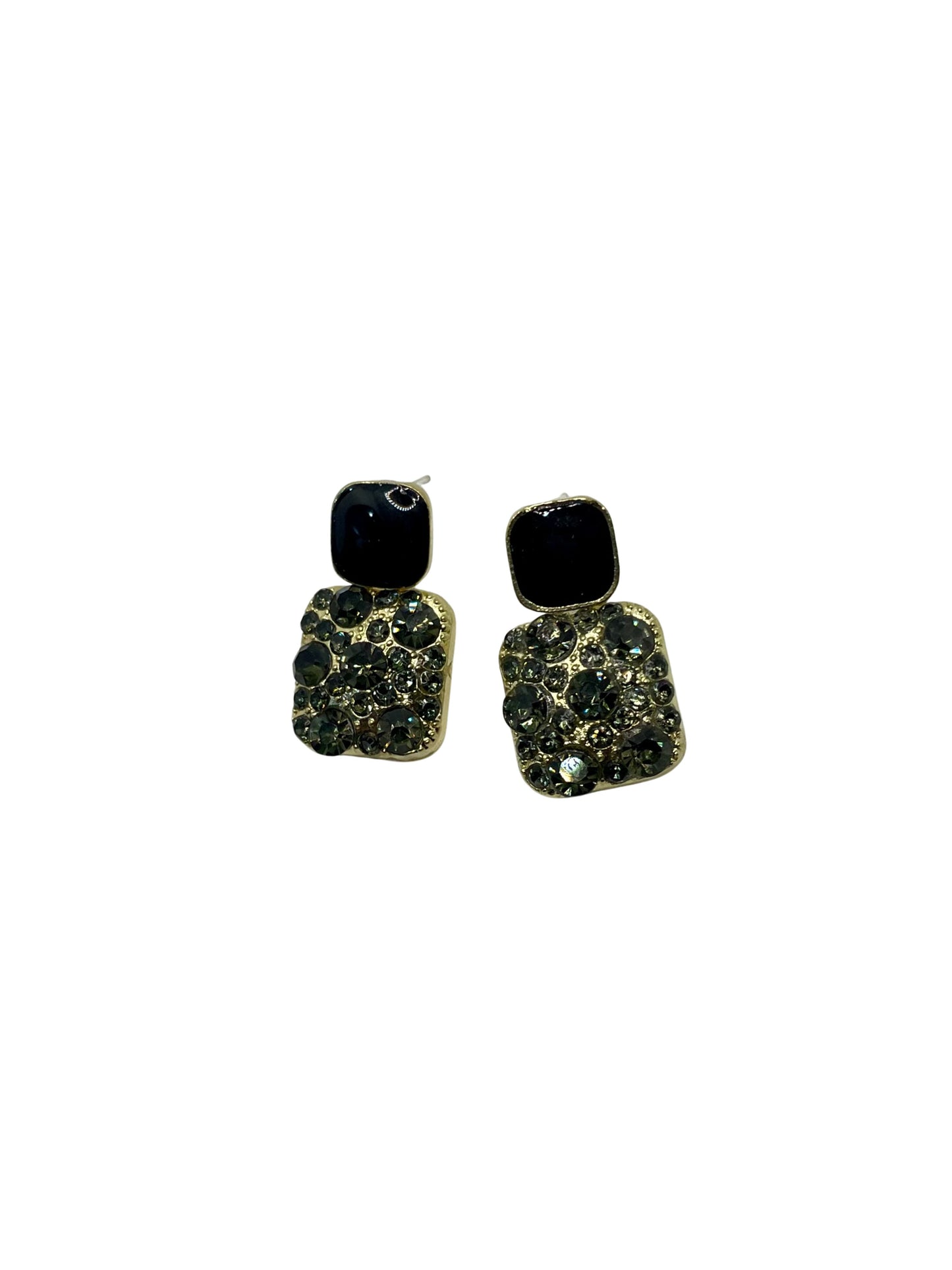 Black Drop Earrings