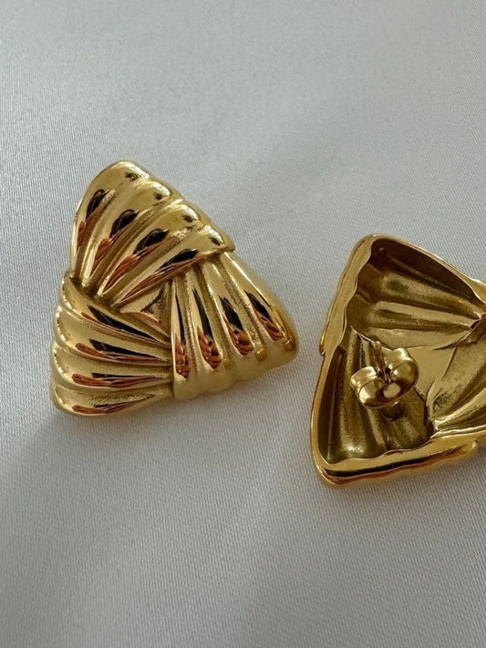 Nova 18K Gold Plated Studs