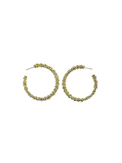 Golden Ivy Hoops
