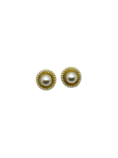 Aurora Pearl Studs