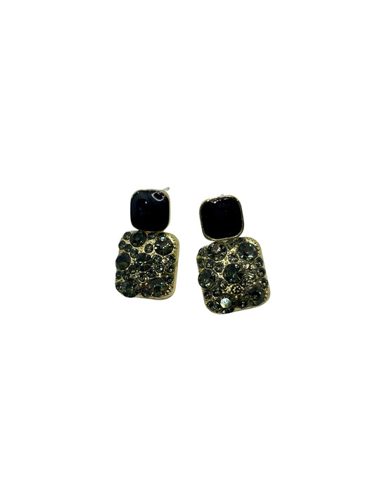 Black Drop Earrings